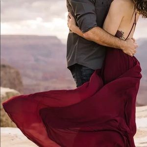 LULU’S MERLOT DRESS